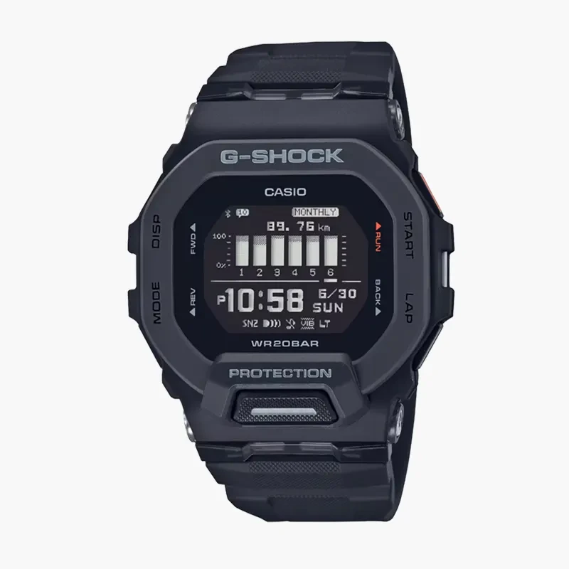 Casio G-Shock G-Squad Full Black Men's Watch- GBD-200-1DR